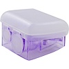 Side By Side Dual Sharpener With Flip Top, Purple