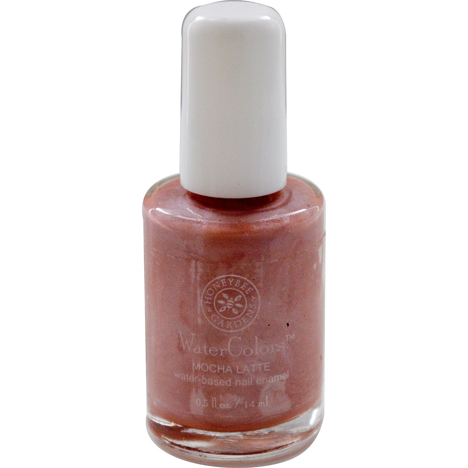 Honeybee Gardens Water Colors Water Based Nail Enamel Mocha