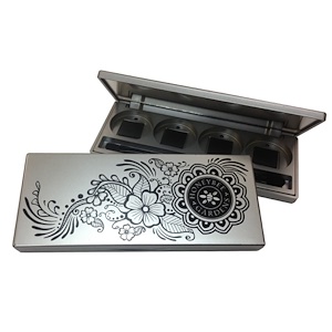 Отзывы о Ханиби Гардэнс, Compact for Pressed Eye Shadow, 1 Compact Case