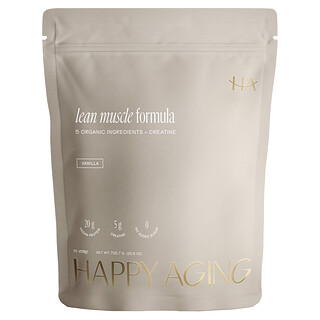 Happy Aging, Lean Muscle Formula, Vanilla, 25.6 oz (725.7 g)