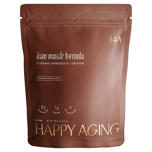 Happy Aging, Lean Muscle Formula, belgische Schokolade, 725,7 g (25,6 oz)