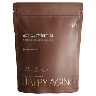 Happy Aging, Lean Muscle Formula, Belgian Chocolate, 25.6 oz (725.7 g)