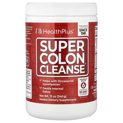 Product Image for Health Plus, Super Colon Cleanse , 12 oz (340 g)