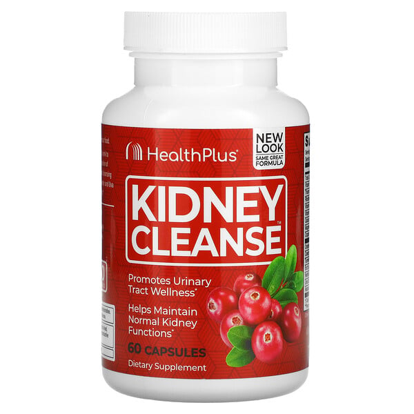 Kidney Cleanse, очищение почек, 60 капсул