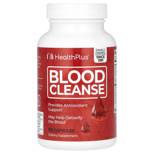 Health Plus, Blood Cleanse, 90 Capsules