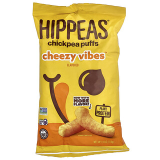 Hippeas, Kikärtsbiffar, Cheezy Vibes™, 113 g