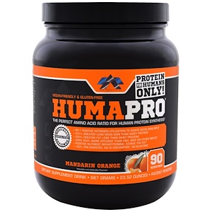 ALR Industries, HumaPro Powder, мандариновый оранж, 23.52 ун (667 g)