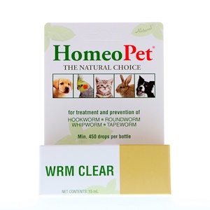 Отзывы о HomeoPet, WRM Clear, 15 ml