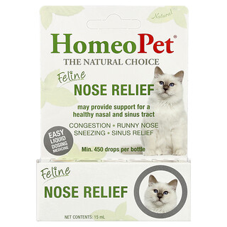 HomeoPet, Feline Nose Relief, 15 ml
