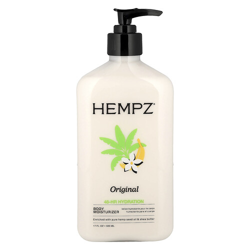 Hempz, Body Moisturizer, Original, 17 fl oz (500 ml)