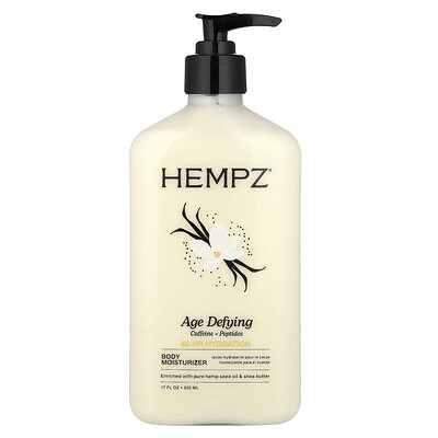 Hempz, Humectante corporal, Antiedad, 500 ml (17 oz. líq.)