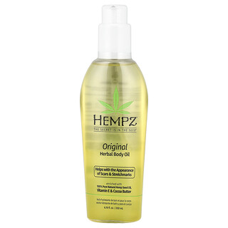 Hempz, Minyak Badan Herba, Asli , 6.76 fl oz (200 ml)