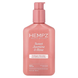 Hempz, Sérum corporal potenciador de colágeno, Jazmín dulce y rosa, 250 ml (8,5 oz. líq.)