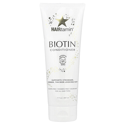 Hairtamin Biotin Conditioner, Botanical Blend, 7 fl oz (207 ml)