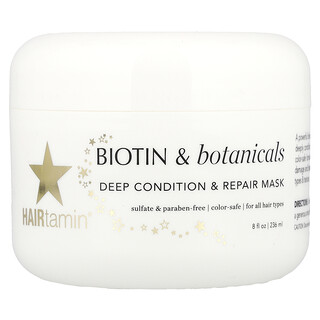 HAIRtamin, Biotin & Botanicals, Deep Condition & Repair Mask, 8 fl oz (236 ml)