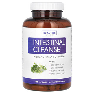 Healths Harmony, Limpieza intestinal, 120 cápsulas