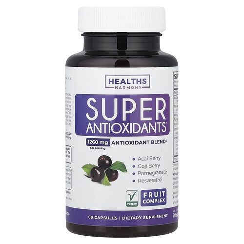 Healths Harmony, Super-Antioxidantien, 60 Kapseln
