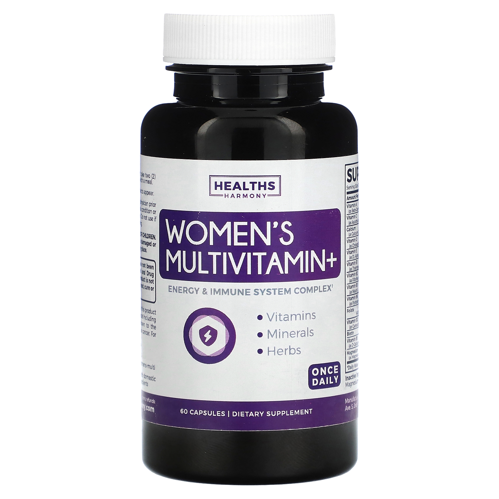 Healths Harmony, Women's Multivitamin+, 60 Capsules