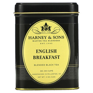 Harney & Sons, "English Breakfast Schwarztee Mischung, 4 oz (112 g)"