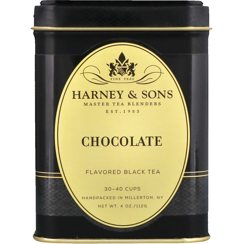 Harney & Sons, Black Tea, Chocolate, 4 oz iHerb