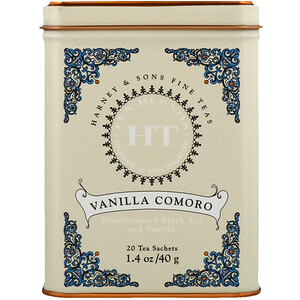 Харни энд сонс, HT Tea Blend, Vanilla Comoro Tea, 20 Tea Sachets, 1.4 oz (40 g) отзывы покупателей