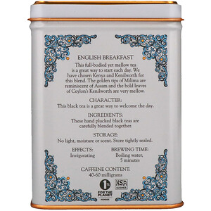 Отзывы о Харни энд сонс, HT Tea Blend, English Breakfast, 20 Tea Sachets, 1.4 oz (40 g)