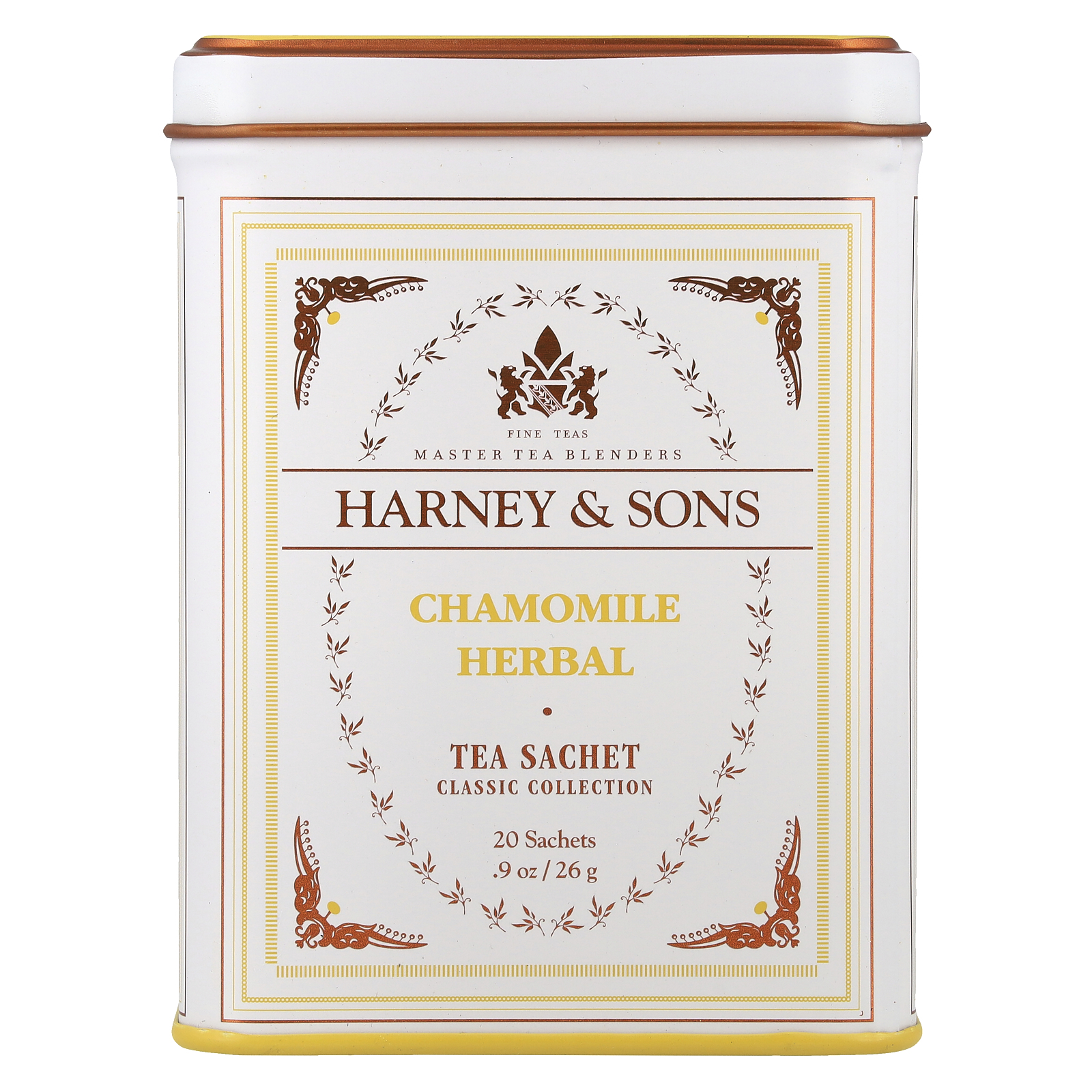 Harney Sons Feine Tees Kamille Kräuter 20 Beutel 0 9 oz 26 g Koscher - Bild 1 von 2