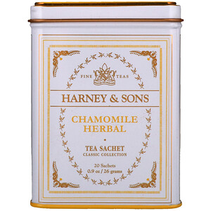 Отзывы о Харни энд сонс, Fine Teas, Chamomile Herbal, 20 Sachets, 0.9 oz (26 g)