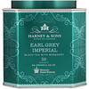 Harney & Sons, Earl Grey Imperial, черный чай с бергамотом, 30 пакетиков, вес каждого 66 г (2,35 унции)