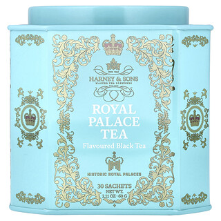 Harney & Sons, Té negro, Royal Palace Tea, 30 sobres, 60 g (2,11 oz)