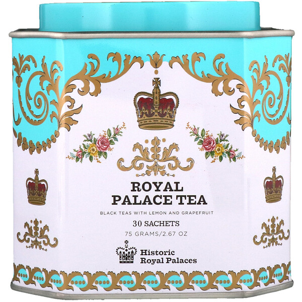 Harney & Sons‏, Black Teas with Lemon and Grapefruit, 30 Sachets, 2.67 oz (75 g)