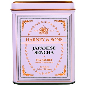 Отзывы о Харни энд сонс, Japanese Sencha Tea Sachet, 20 Sachets, 1.4 oz ( 40 g)