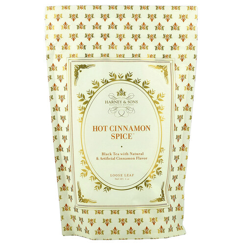 Harney & Sons, Black Tea, Hot Cinnamon Spice™, Loose Leaf, 1 lb