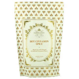 Harney & Sons, Black Tea, Hot Cinnamon Spice™, Loose Leaf, 1 lb