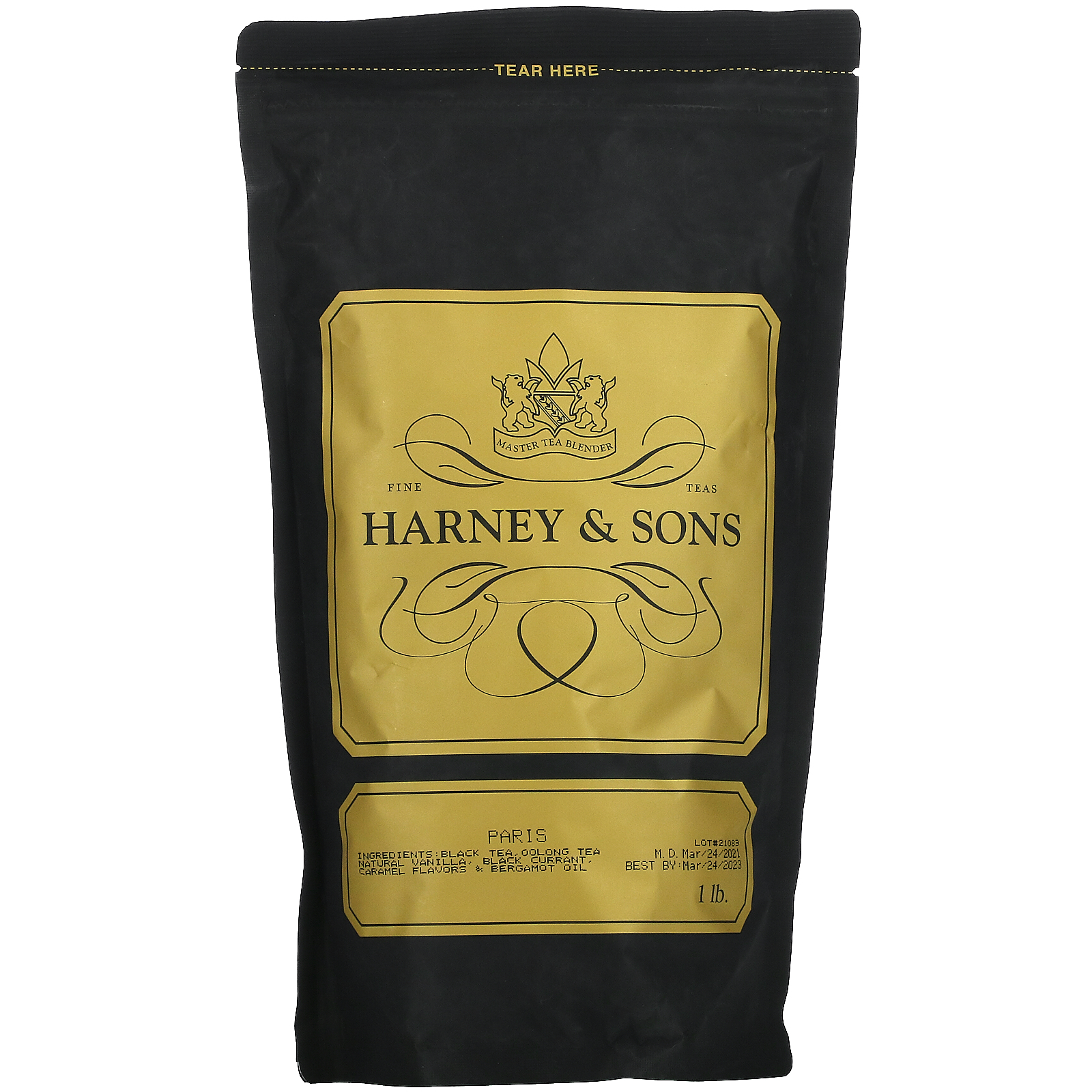 Harney  Sons, パリ ティー、1ポンド