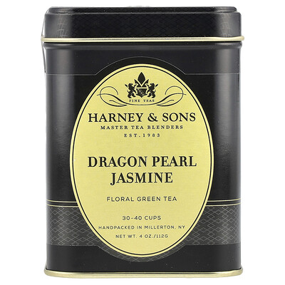 Harney & Sons, Té verde, Perla dragón y jazmín, 112 g (4 oz)
