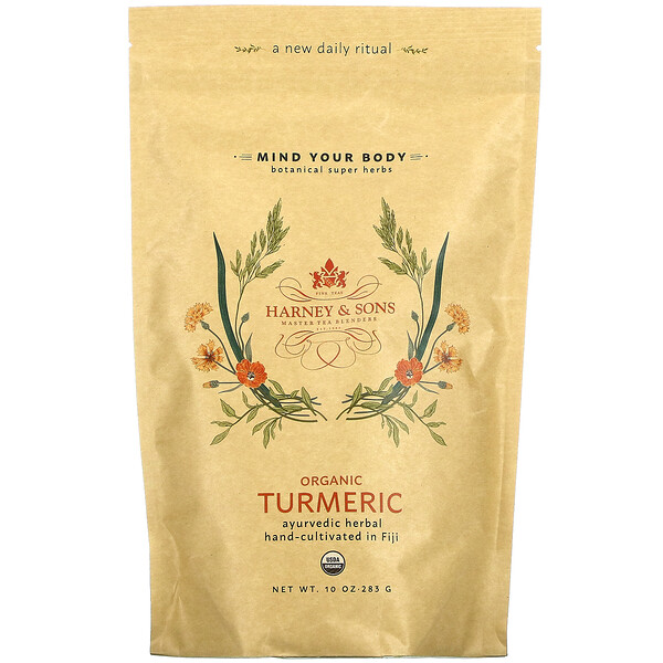 Harney & Sons, Botanical Super Herbs, Organic Turmeric, 10 oz (283 g)