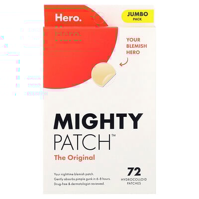 Hero Cosmetics Mighty Patch 72 Hydrocolloid Patches