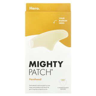 Hero Cosmetics, Mighty Patch® homlok, 5 hidrokolloid tapasz