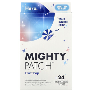 Hero Cosmetics, Mighty Patch™, Frost Pop, 24 Hydrokolloid-Patches