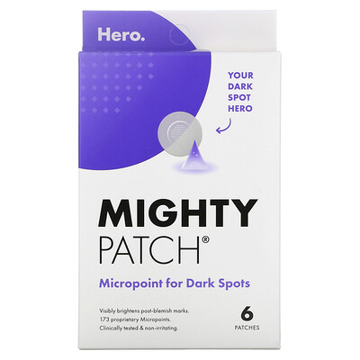 

Hero Cosmetics, Mighty Patch, Micropoint for Dark Spots, 6 Patches