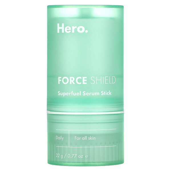 Hero Cosmetics, Force Shield，超級燃料精華棒，0.77 盎司（22 克）