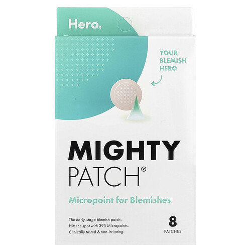 Hero Cosmetics Mighty Patch Micropoint For Blemishes 8 Patches