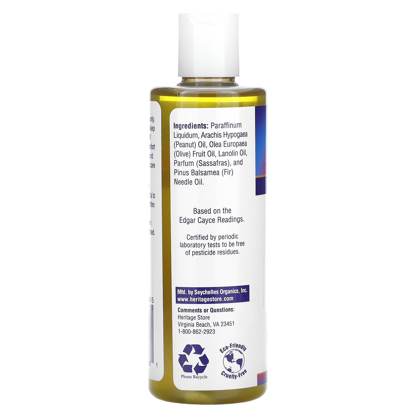 Heritage Store, Egyptian Oil, Original, 8 fl oz (240 ml)