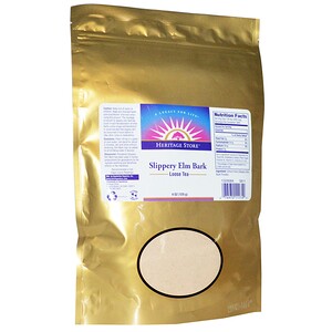 Heritage Store, Sypaný čaj z kůry jilmové kůry, 4 oz (120 g)