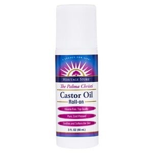 Отзывы о Хэритадж Продактс, Castor Oil Roll-On, 3 fl oz (90 ml)
