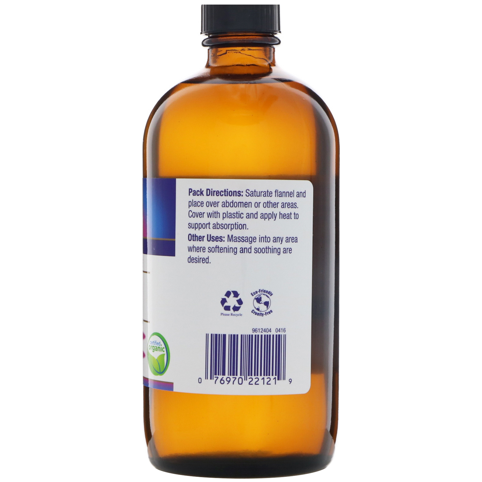 Heritage Store, Organic Castor Oil, 16 fl oz (480 ml) - iHerb