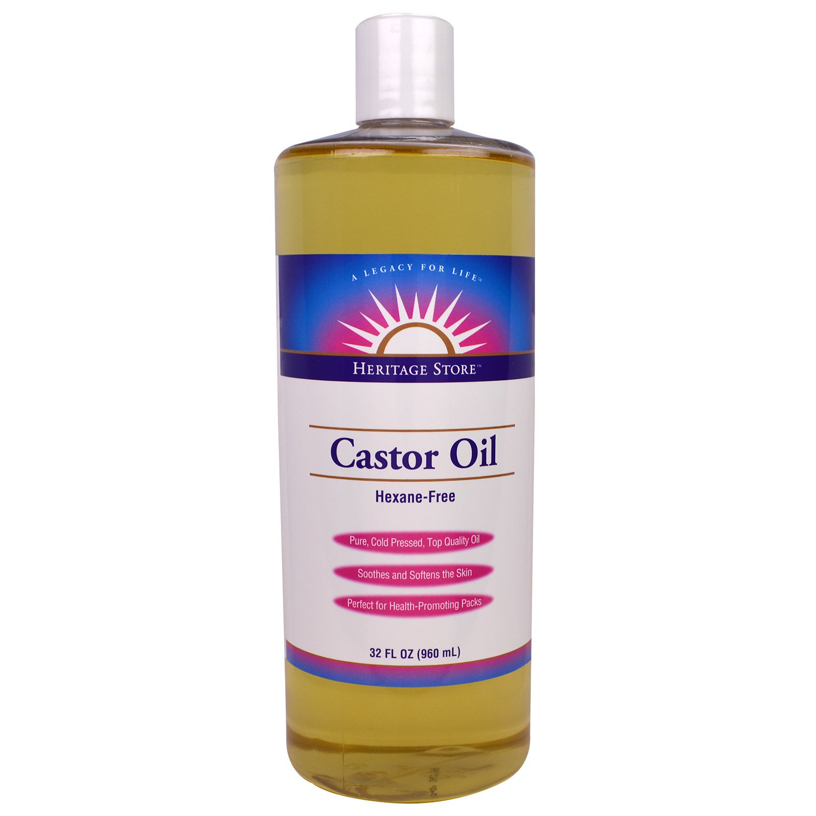 Heritage Store Castor Oil Fl Oz Ml IHerb