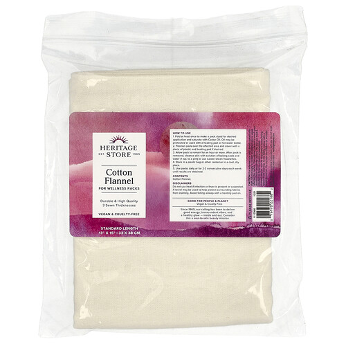 Heritage Store Cotton Flannel, 1 Flannel