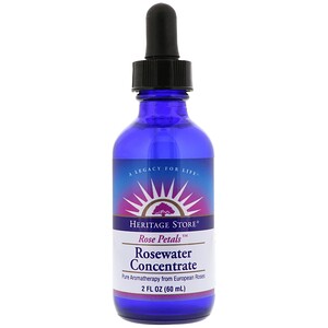 Отзывы о Хэритадж Продактс, Rosewater Concentrate, 2 fl oz (60 ml)